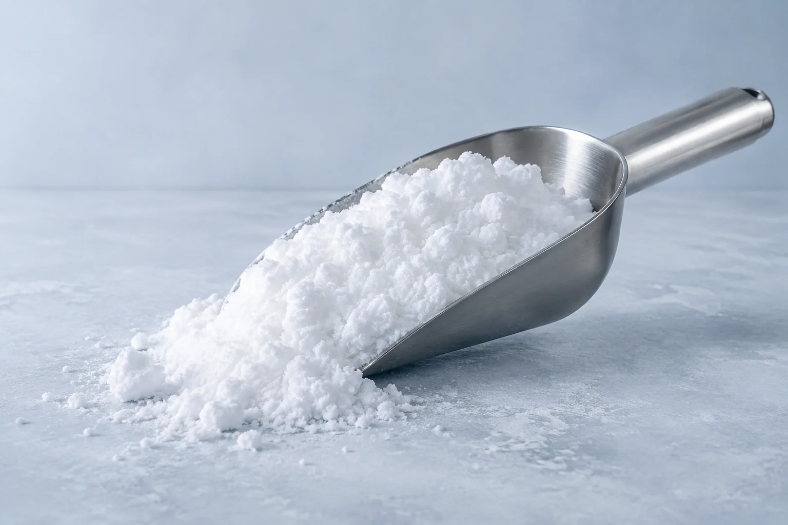 Dry ice snow product presentation